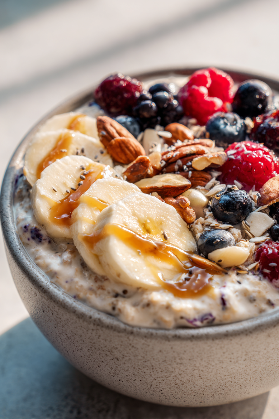 high protein overnight oats without whey