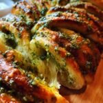 holiday pesto pull-apart tree