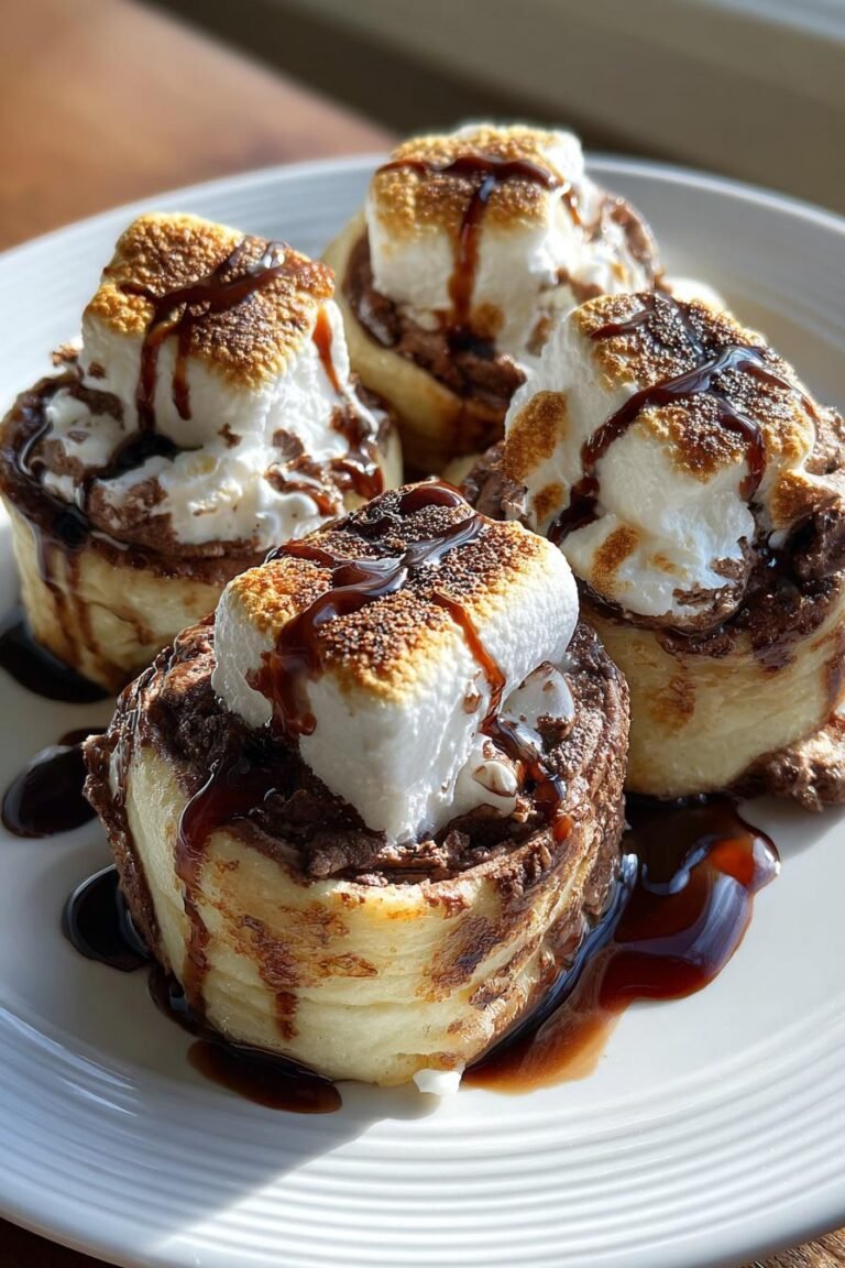 hot cocoa pancake rolls