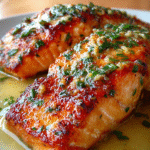 keto garlic butter salmon