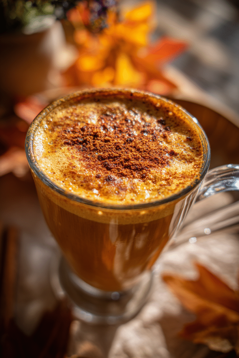 keto pumpkin spice latte