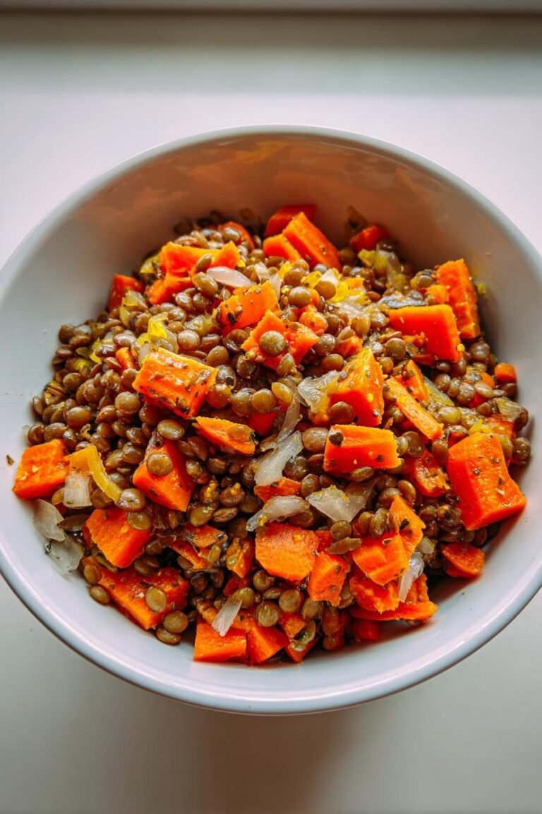 lentil carrot salad