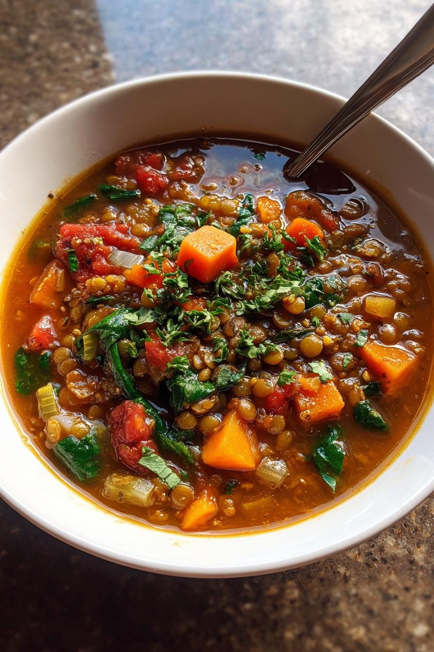 lentil vegetable soup