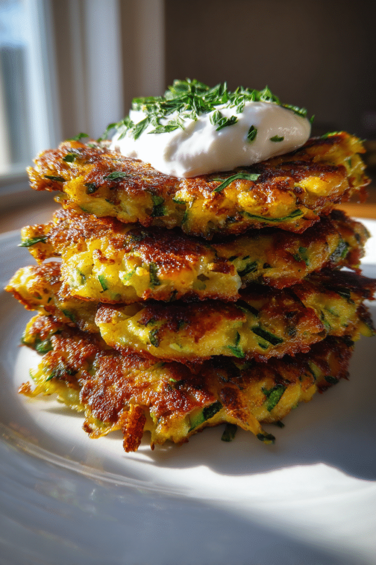low carb zucchini fritters