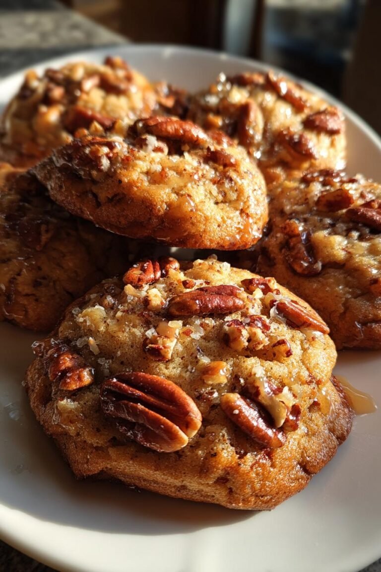 maple pecan hot cookies