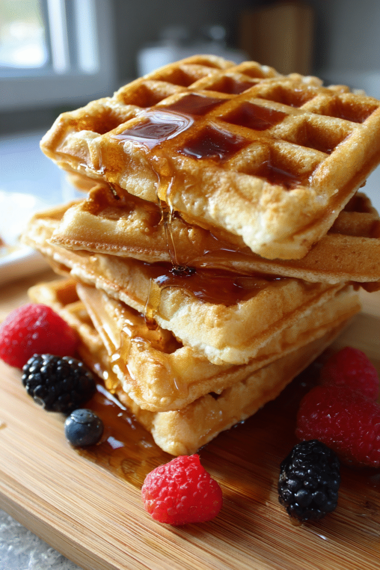 no carb protein waffles