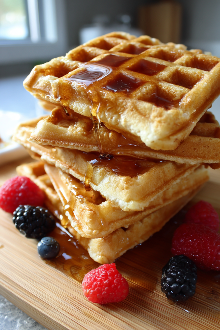 no carb protein waffles