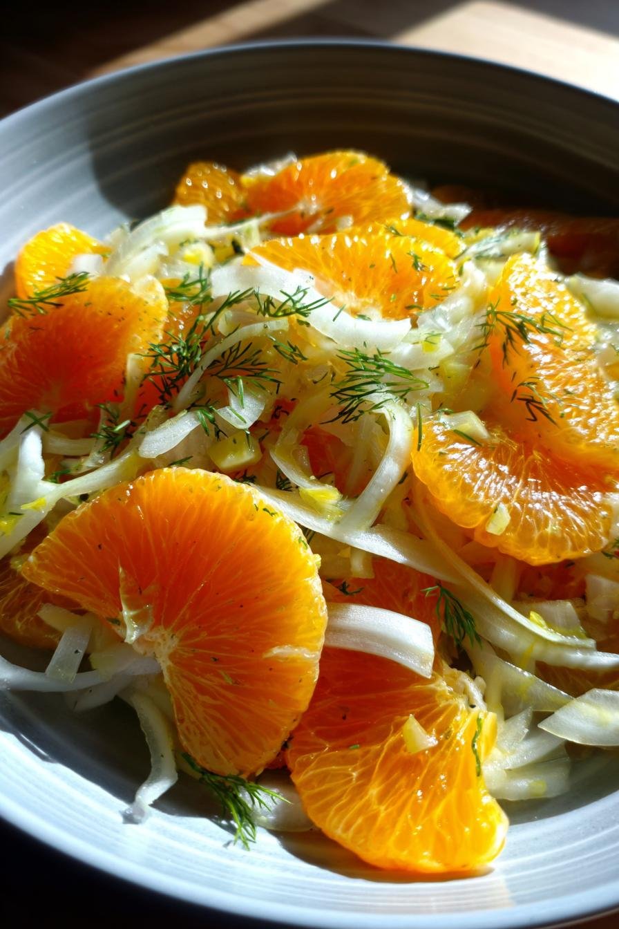 orange fennel salad