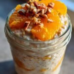 orange vanilla overnight oats