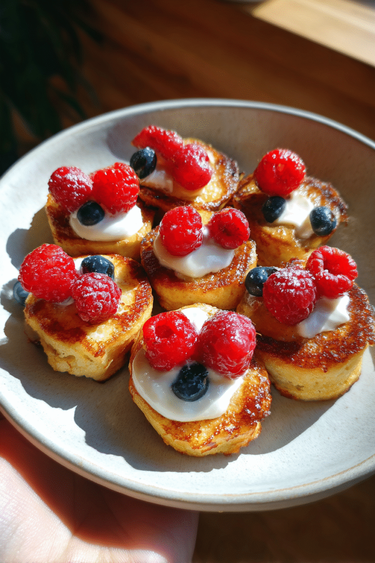 protein pancake bites