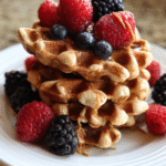 protein waffles snack size