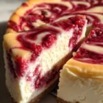 raspberry swirl cheesecake