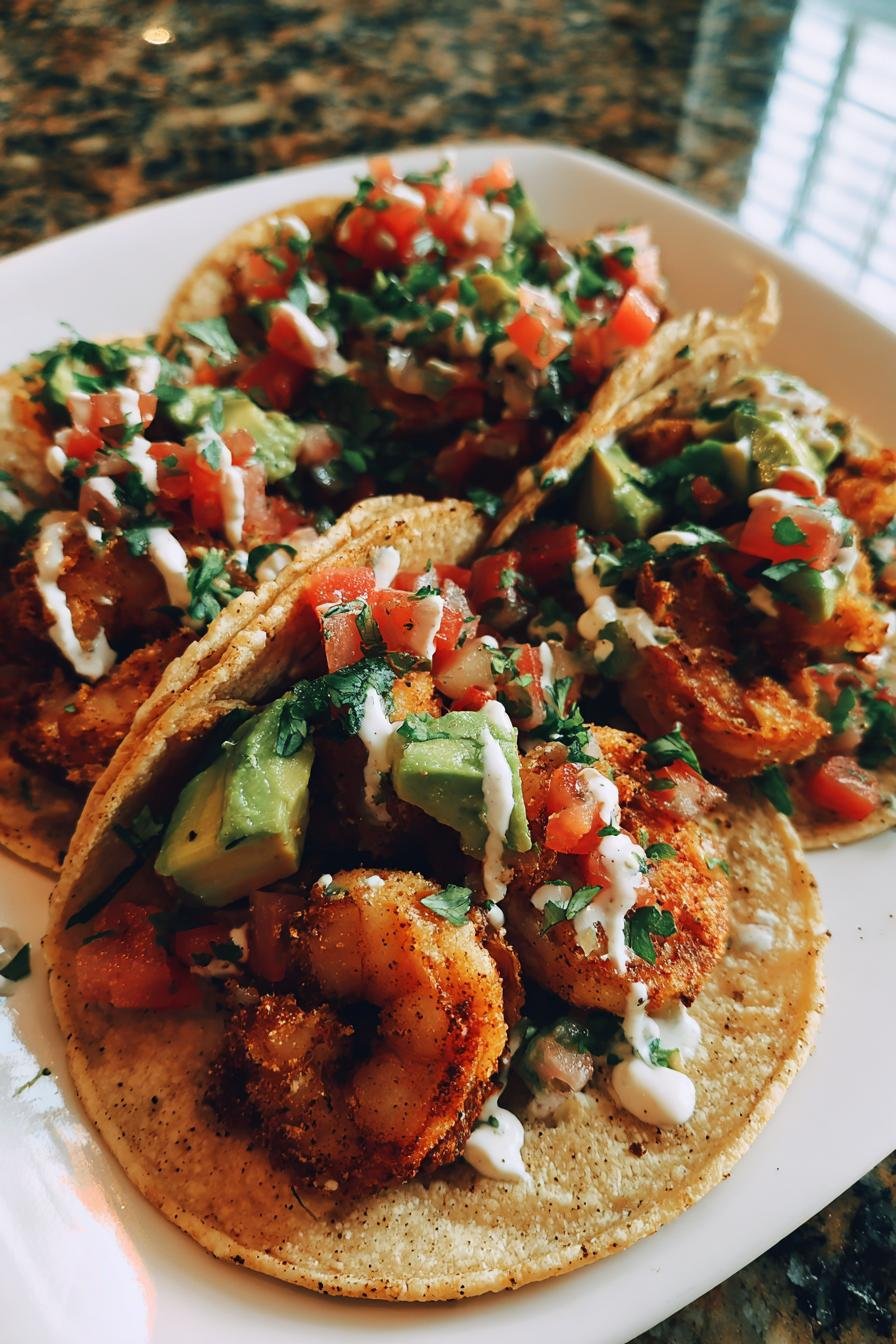 shrimp tacos