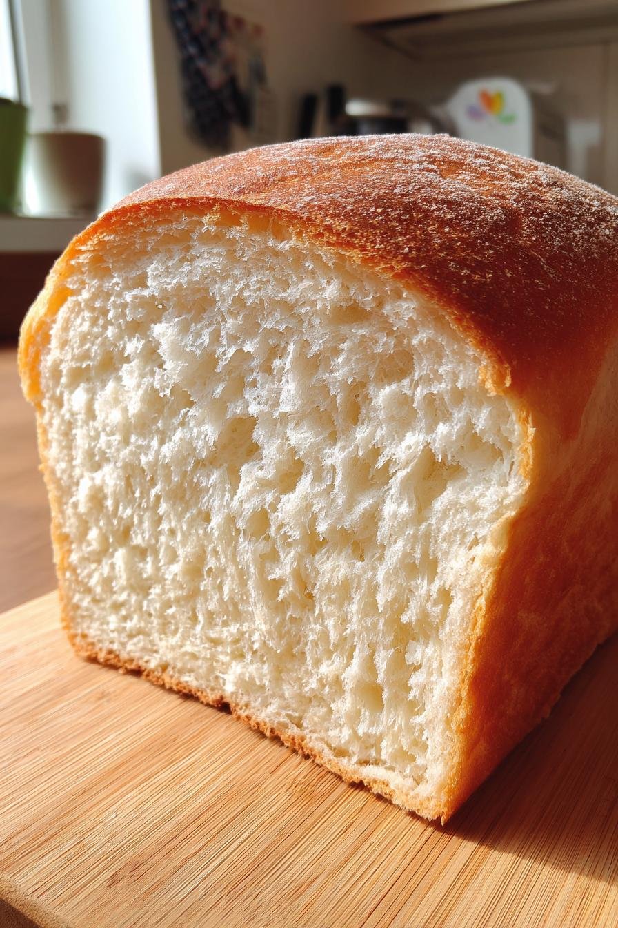 simple white sandwich bread