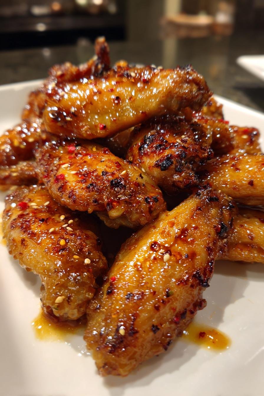 spicy maple wings