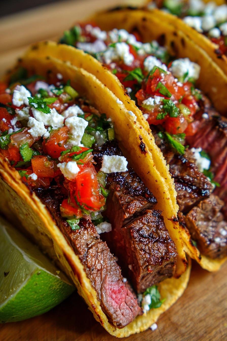 steak tacos