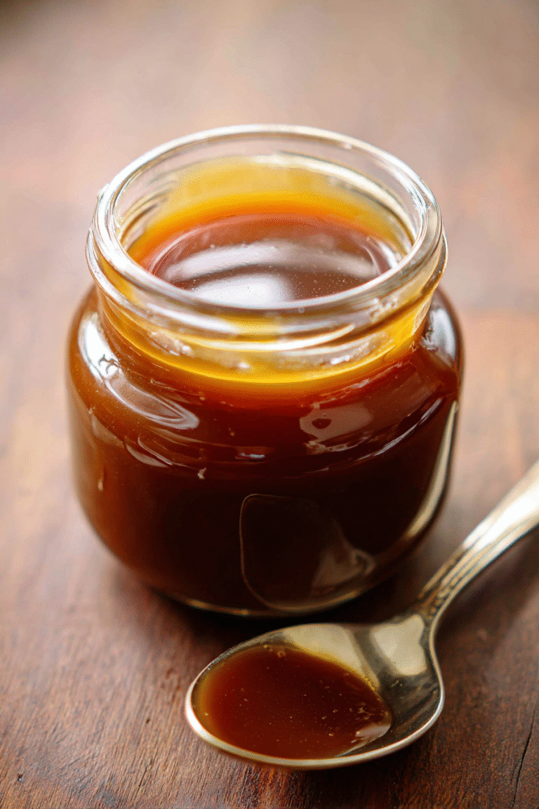 sugar free caramel sauce