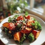sweet potato kale salad