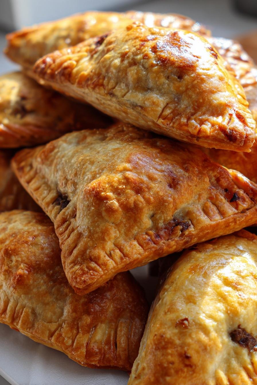 truffle mushroom puff pockets