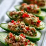 tuna cucumber boats