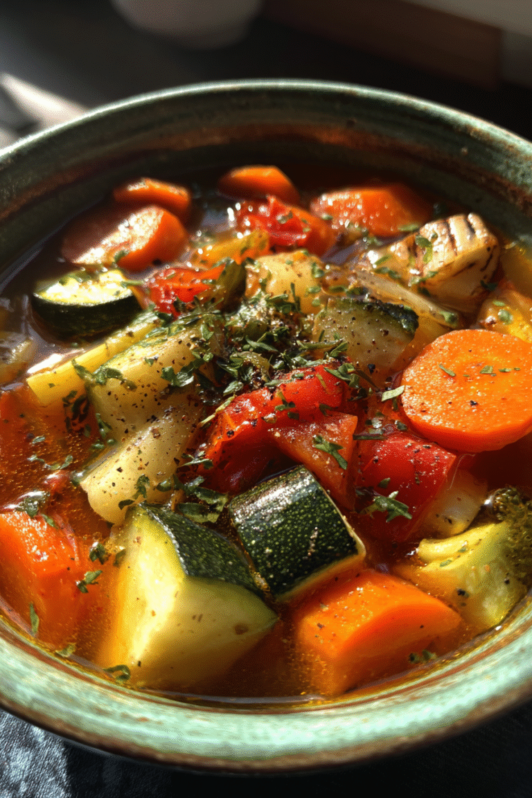weight loss vegetable soup no potatoes