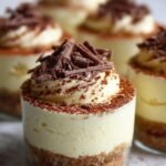 white chocolate tiramisu cups